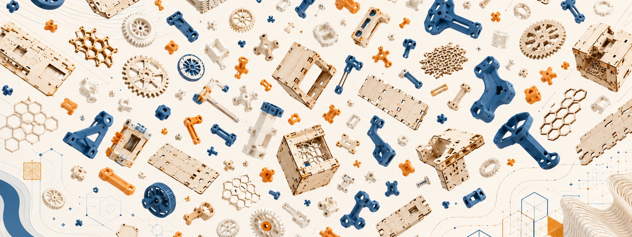 Polyinventum background banner